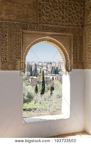 Alhambra Of Granada, Andalusia, Spain
