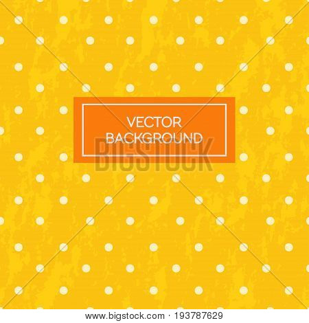 Polka dots grunge vintage texture pattern background