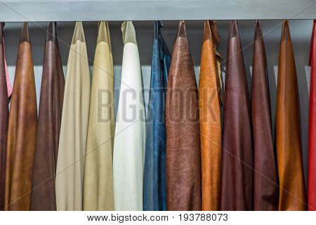 Leather Pelt Fashion Variety Color Material Hanging