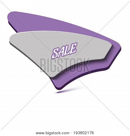 Super sale banner. Sale and discounts. Vector illustration. Sale banner template design