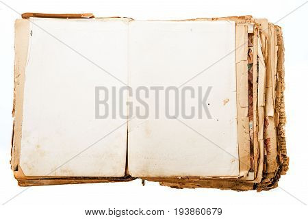 old book - old paper texture in detail