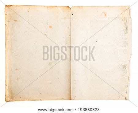 old book - old paper texture in detail