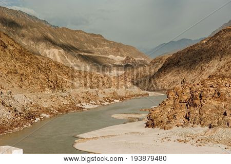 Kunhar river between Naran and Batakundi, Pakistan