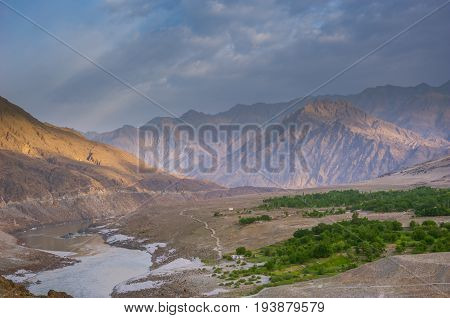 Kunhar river between Naran and Batakundi, Pakistan