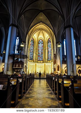 St Petri Church In Hamburg Hdr