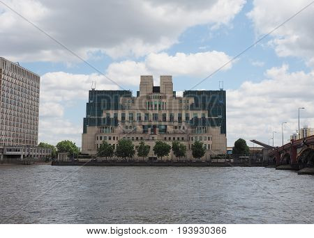 British Secret Service In London