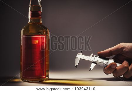 Alcohol Drink And Measure Tool