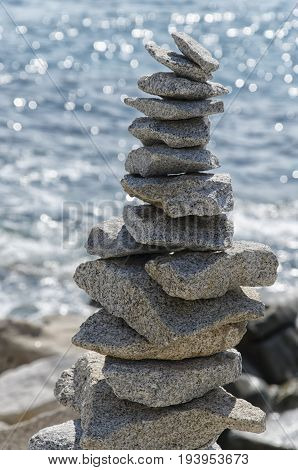 Practical example of inner equilibrium in nature