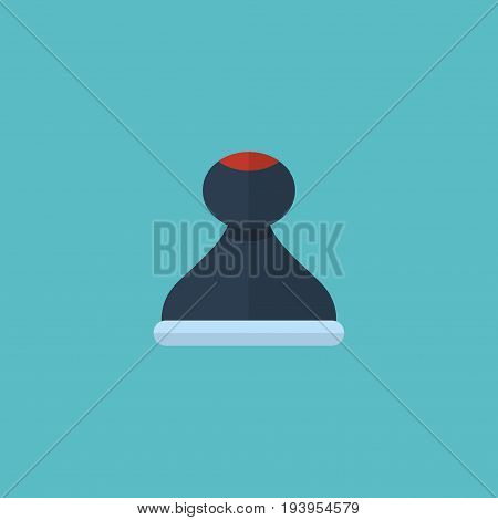 Flat Icon Stamp Element. Vector Illustration Of Flat Icon Mark  Isolated On Clean Background. Can Be Used As Mark, Stamp And Model Symbols.