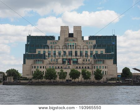 British Secret Service In London