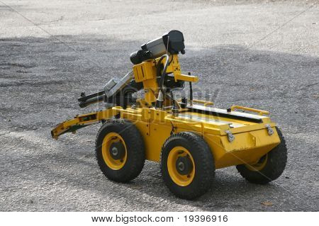 Il robot-minatore nel lavoro