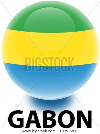 Bayrak Gabon Orb