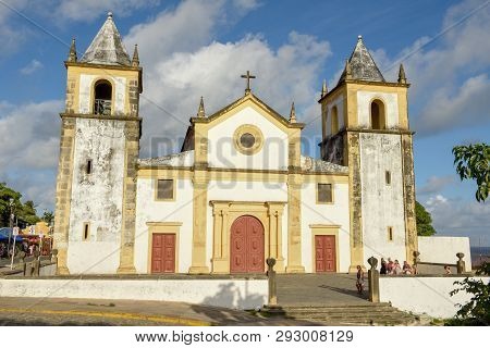 Colonial Se Church Dated From The 17Th Century In Baroque Style At Olinda On Brazil