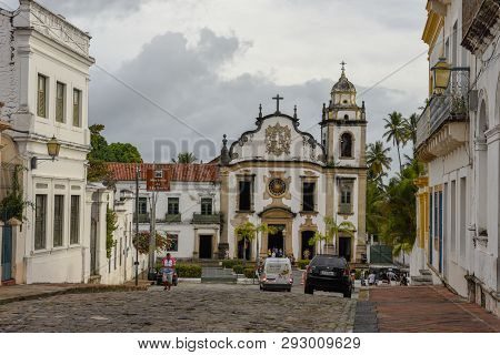 The Sant Bento Church At Olinda In Brazil