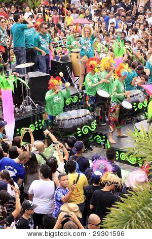 Sinulog Cebu Parade Filippinsk katolsk hengivne