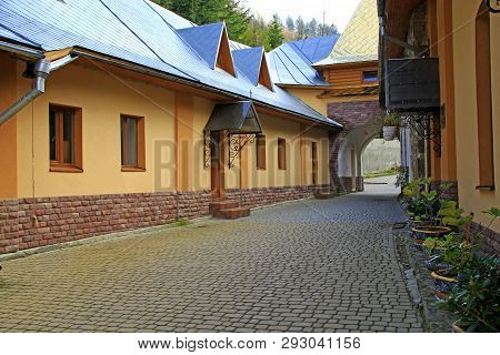 Ivano-frankivsk Region / Uklraine 24 October 2017: 
Spiritual And Touristic Place In Western Ukraine