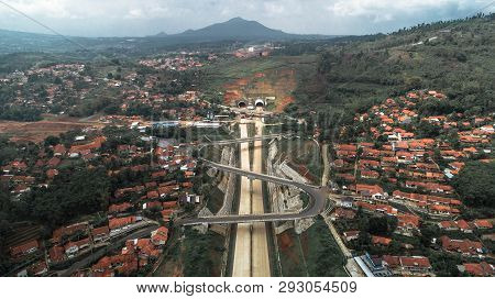 Cisumdawu Tunnel Highway Street In Sumedang Indonesia
