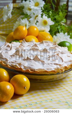 Torta meringata al limone
