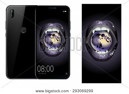 Vector Background Image Design For Your Phone.