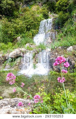 waterfall, Grasse, Provence, France