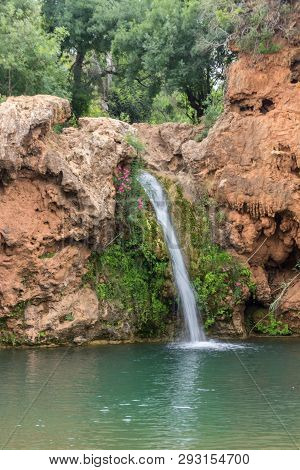 Waterfall Of Pego Do Inferno Near Tavira