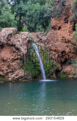 Waterfall Of Pego Do Inferno Near Tavira