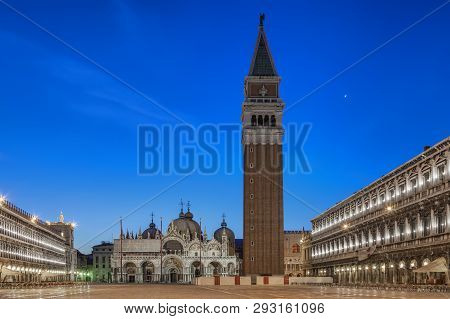 San Marco In The Morning. Venice, Italy.