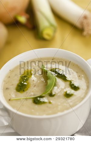 ขนมจีบ leek ซุป