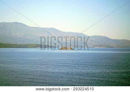 Beautiful View That Can Be Admired At The Entrance To The Port Of Igoumenitsa In Greece