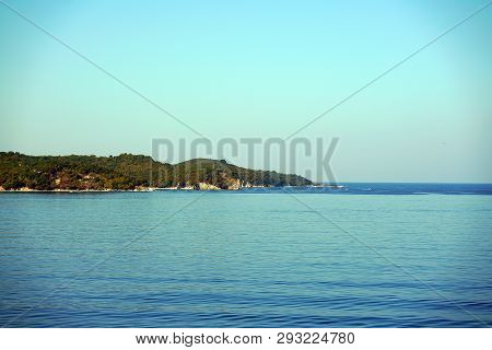 Beautiful View That Can Be Admired At The Entrance To The Port Of Igoumenitsa In Greece