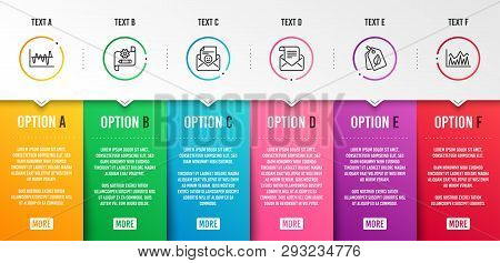 Bio Tags, Stock Analysis And Cogwheel Blueprint Icons Simple Set. Mail Newsletter, Smile And Investm