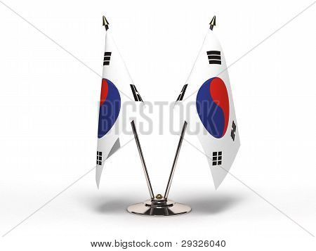 Miniature Flag af Sydkorea