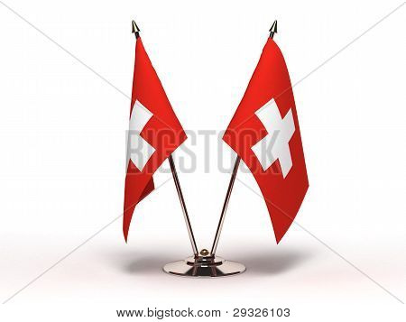 Miniature Flag af Schweiz