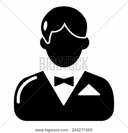 Croupier Icon. Simple Illustration Of Croupier Icon For Web