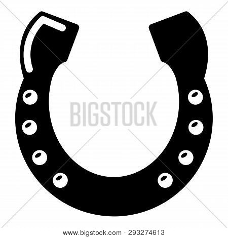 Horseshoe Icon. Simple Illustration Of Horseshoe Icon For Web