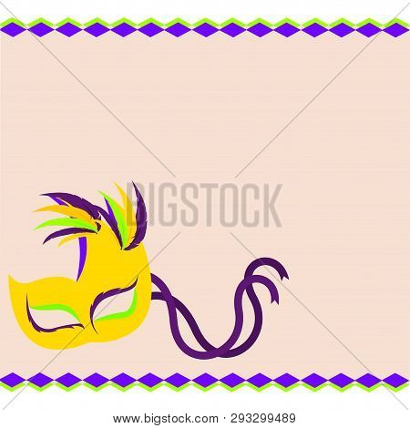 Absctract Carnival Background With Some Special Objects