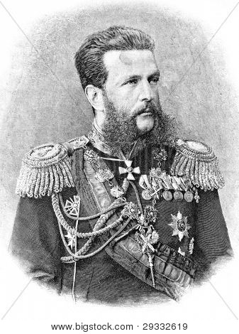 Vladimir Alexandrovitj. Gravering af Shyubler. Offentliggjort i tidsskriftet 