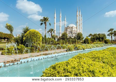 Summer View To Turkey Adana Sabanci Central Mosque