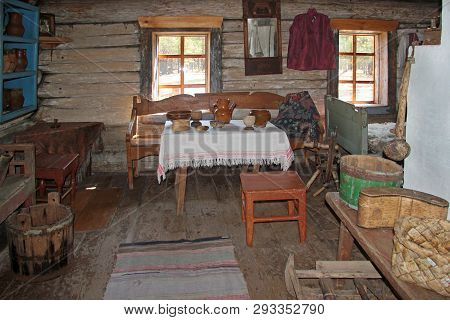 Ulan-ude, Buryatia, Russia , April 12, 2014. Ethnographic Museum Of The Peoples Of Transbaikalia.