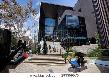 Johannesburg, South Africa, 22nd March- 2019: Exterior Of Art Studio And Design Studio Space With La