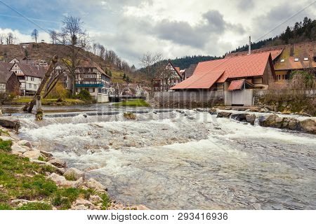 Schiltach On The Kinzig, Black Forest, Rottweil, Germany