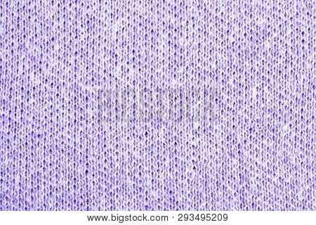 Purple Wool Abstract Texture For Background, Clousup