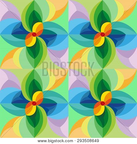 Geometry Minimalistic Artwork Poster With Simple Shape And Figure.