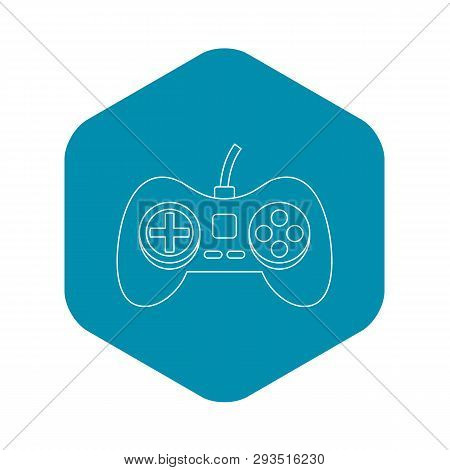 Game Pad Icon. Outline Illustration Of Game Pad Vector Icon For Web