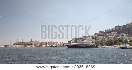 Boat Trip Along The Coast Of Budva In Montenegro