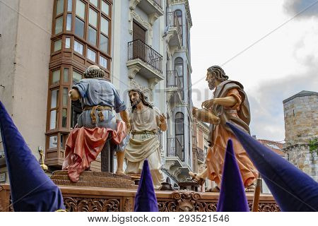 Holy Thursday Procession In Zamora, Spain
