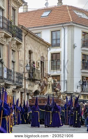 Holy Thursday Procession In Zamora, Spain