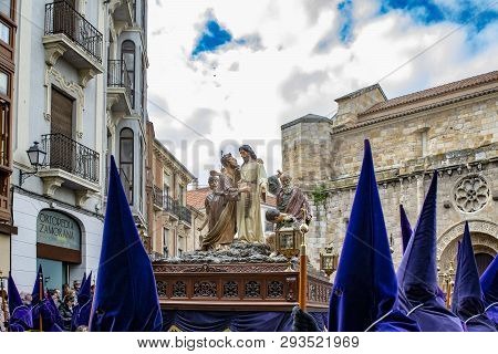 Holy Thursday Procession In Zamora, Spain