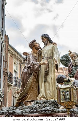 Holy Thursday Procession In Zamora, Spain