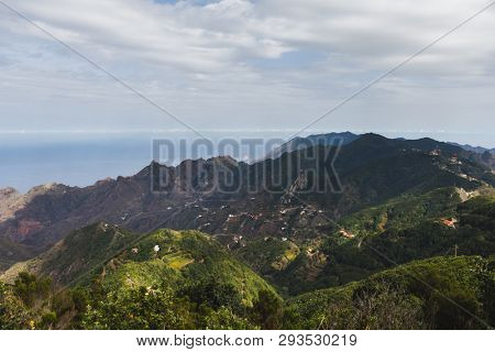 mountains in Anaga rural park, Tenerife